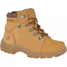 Coturno Bota Masculina Azimute Brasil Em Couro Ref:910