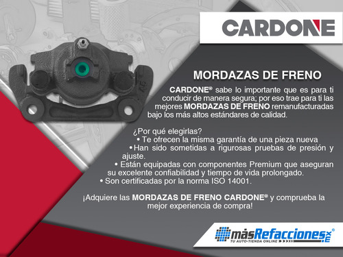 2 Mordazas Freno Traseros Cardone Lancer L4 2.4l Awd 13_16 Foto 4