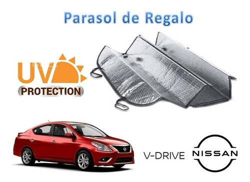 Gorra +sombra Parasol Cubresol Nissan Versa 2020 A 2023 Foto 5