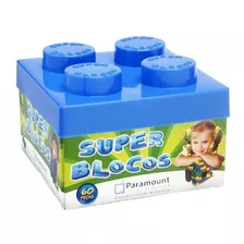 Brinquedo Infantil Educativo Super Blocos 60 Peças