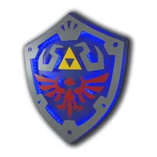 Escudo Link Zelda Letrero Decorativo Con Iluminación Led