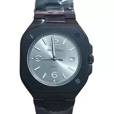 Reloj De Pila Genérico Bell Ross Negro - Aaa