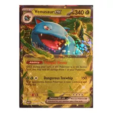Venusaur Ex 003/165 151 Scarlet & Violet Carta Pokemon Tcg