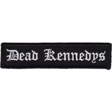 Parche Del Logo Old English De Dead Kennedys, Negro