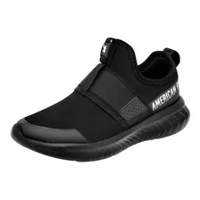 Tenis Junior American A-39 Negro 22-25 100-662