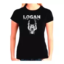 Camiseta Feminina Baby Look Super Logan Wolverine - 123