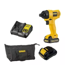 Destornillador De Impacto De 12 V Modelo Dcf805c2 Dewalt Bivolt, Color Amarillo