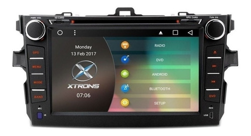 Toyota Corolla 2009-2013 Android Gps Dvd Bluetooth Radio Hd Foto 3