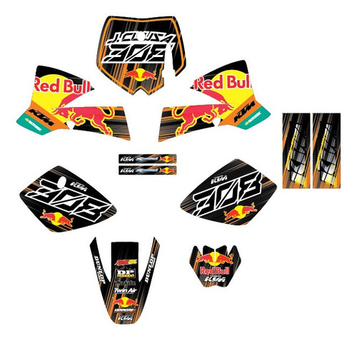 Calcomanias Stickers Ktm  85 Sx 2013 - 2017 Foto 9