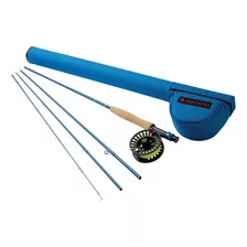 Kit Combinado De Pesca Mosca 590-4 Crosswater Outfit Cr...