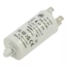 Capacitor 4uf 450v C/ Paraf. Fixação Base 4.16.10.06.64 Duca