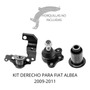 Par Juego Faros Fiat Strada / Albea 2007 - 2012 Humo  Rxc