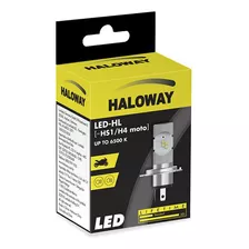 Lâmpada Led H4 Hs1 Haloway 12v 6500k Corrente Contínua