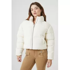 Abrigo Puffer Campera Forever 21 Usa Importada Corderoy 