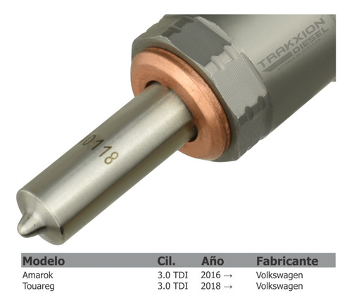 6 Inyectores Diesel Para Q7 Audi V6 3.0 Tdi 2015-2019 Cri083 Foto 7