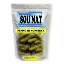 Mini Pepino Conserva 800g Safra Original Autentica Nova