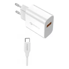 Cargador Con Cable Usb-c Foneng Eu46 1 Puerto Usb 3.0 3a