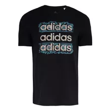 Playera adidas Hombre Caballero Casual Doodle Big Logo