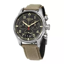 Reloj Alpina Al-372bgr4s6 Gris Para Hombre