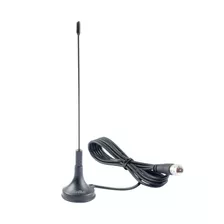 Antena Tda Interior Uhf Hd Imantada 15cm Pin Fino Tv Led