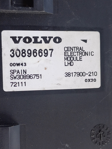 Modulo Central Electrnico Bcm Cem Volvo S40 00-04 #540-24 Foto 4