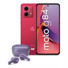 Smartphone Moto G84 5g Viva Magenta + Moto Buds 135 Lilac