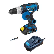 Taladro Rotomartillo Atornillador Inalambrico 20v Elite Color Azul