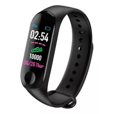 Smartband Bluetooth Gadnic R3 Watch Band Deportes Color De La Caja Negro Color De La Malla Negro Color Del Bisel Negro