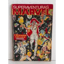 Hq Gibi Superaventuras Marvel Nº 26 - X-men Entram O Som E A Luz De Cristal - Ed. Abril - 1984