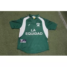 Camiseta Seguros La Equidad #19 Talla L Niño 