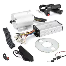 Motor Elctrico 1600w 48v Go Kart Kit De Motor Elctrico Con A