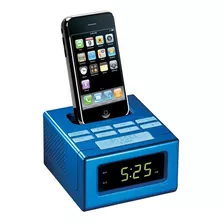 Radio Reloj Para iPod iPhone Azul Rc130ibl Rca