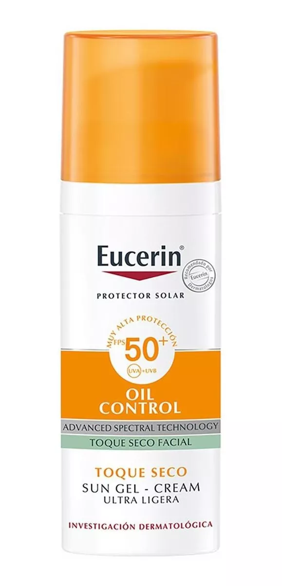 Eucerin Sun Protector Solar Facial Toque Seco Oil Control Fp