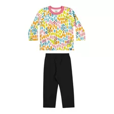 Conjunto Moleton Infantil Agasalho Menina Blusa Calça Frio