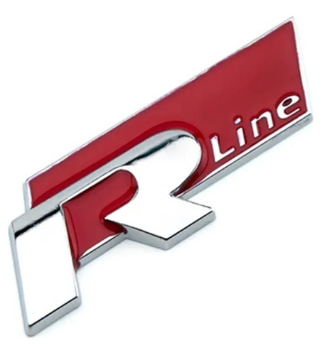 Emblema Rline Con Adhesivo 3m Exterior Vehculo Volkswagen  Foto 2