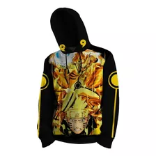 Blusa Moletom Naruto Kurama Kyuubi 3d Full Print