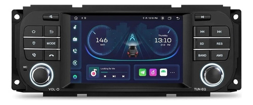 Chrysler Jeep Dodge Carplay Android 11 Gps Touch Wifi Radio Foto 5