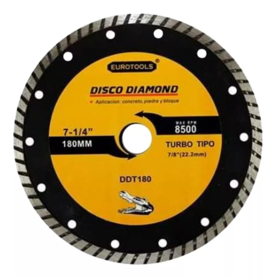 Disco Diamantado Turbo 4.1/2 - Eurotools