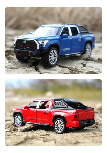 Toyota Tundra Trd Miniatura Metal Coche Adornos Coleccion Foto 6