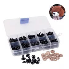 Caja 100 Unidades Ojo Plástico Seguridad Amigurumi