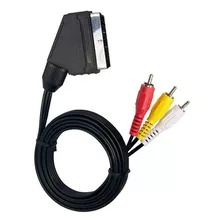 Cable Euroscart A 3 Rca 1.20 M