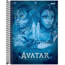 Caderno Avatar 2 Universitário Capa Dura 15 Materias 240f