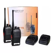 Kit 2 Radios Walk Talk Comunicador 16 Ch Bf-777s