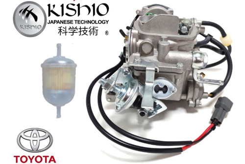 Carburador 2 Gargantas Y Filtro Toyota Pickup 22r 2.2l 80-90 Foto 3