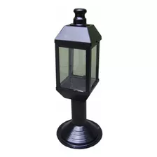 Lampara Farol De Jardin Exterior Marca Sendero Apto Led 1130