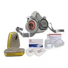 Respirador 3m Original Semi Facial Tam G 6300+6003+5n11+501