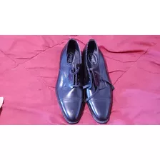 Zapatos Negros Atenas P/hombre N° 40-nacionales C/nuevos