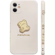 Funda Para iPhone 11 Diseño Oso Cute - Beige