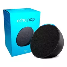 Echo Pop Smart Speaker Amazon Cor Preto