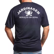 Camiseta Jardineiro Uniforme Jardinagem Camisa Trabalho